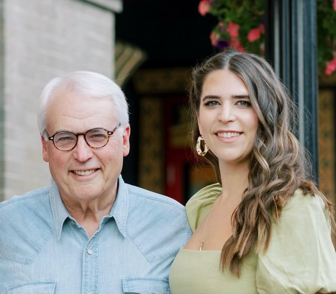 Photo of Hal and daughter